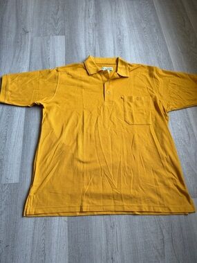 Haband Mustard Yellow Men's Polo with Chest Pocket